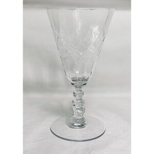 CAMBRIDGE CRYSTAL Virginian Water Goblet